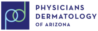 Physician Dermatology of Arizona logo